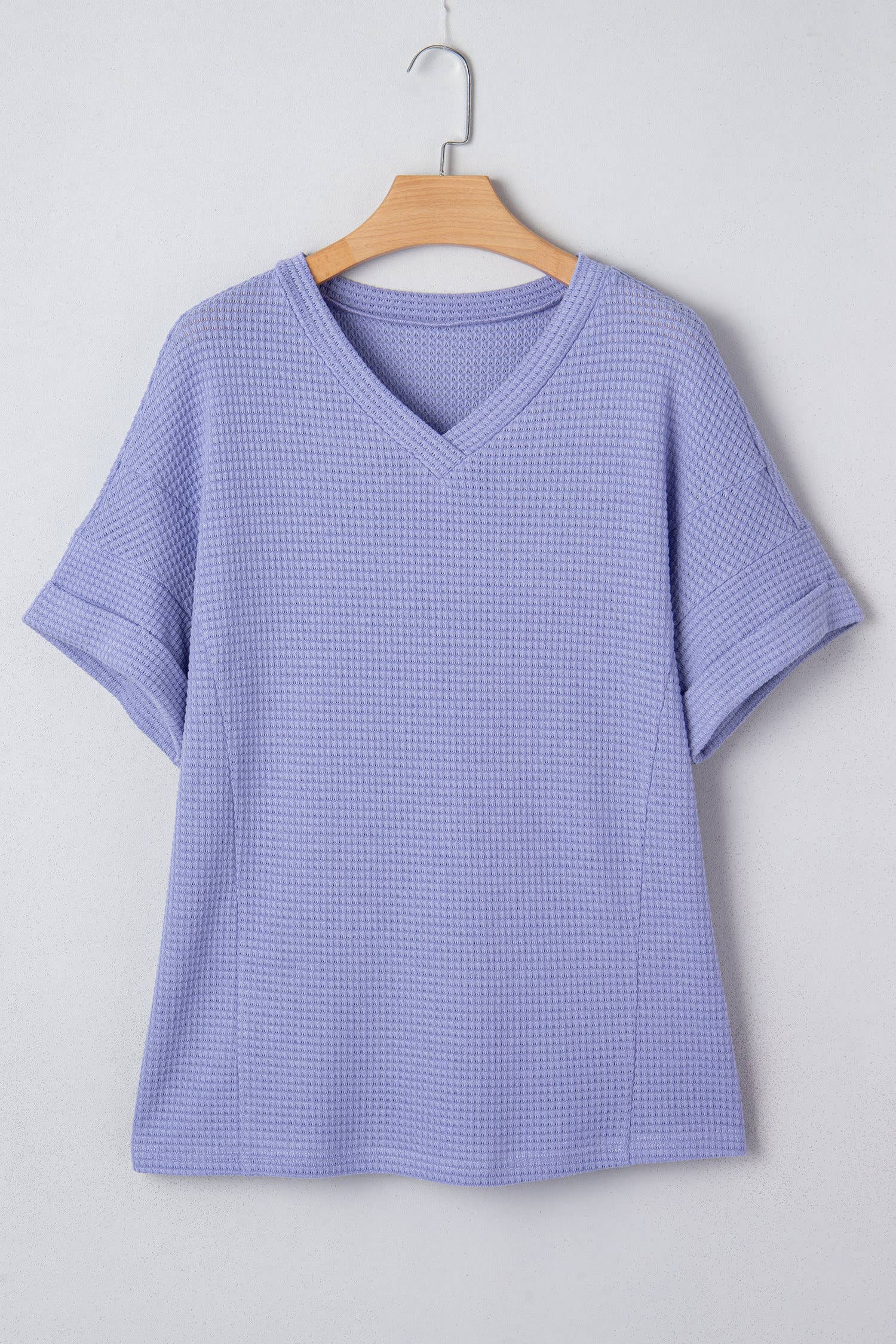 Everyday Waffle Knit Top Curvy