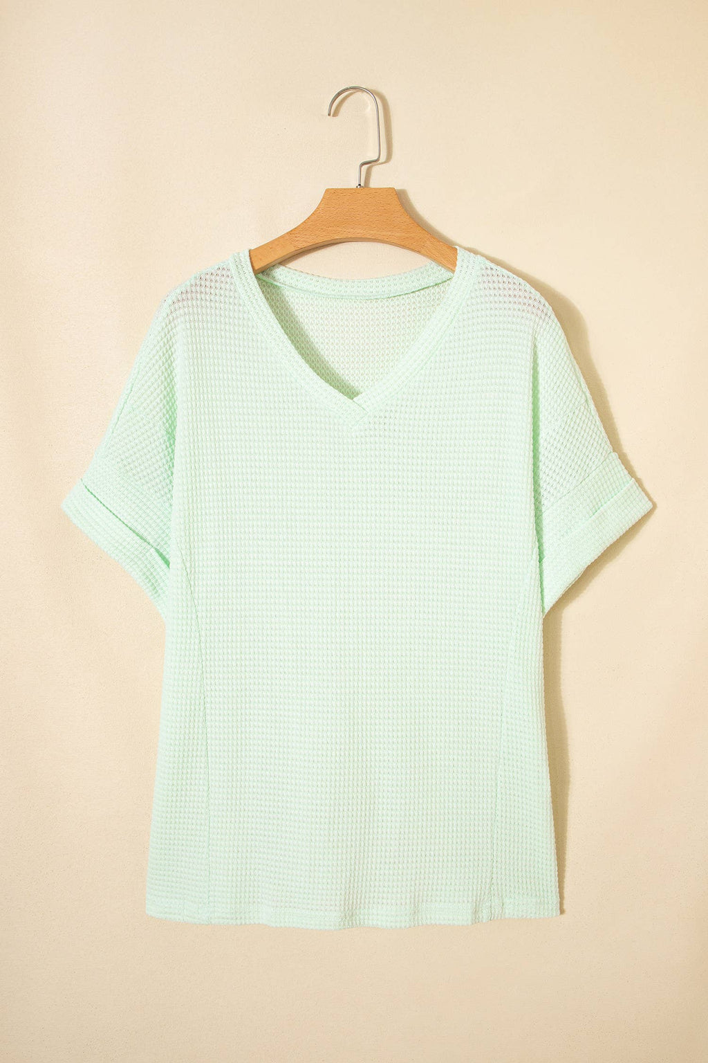 Everyday Waffle Knit Top Curvy