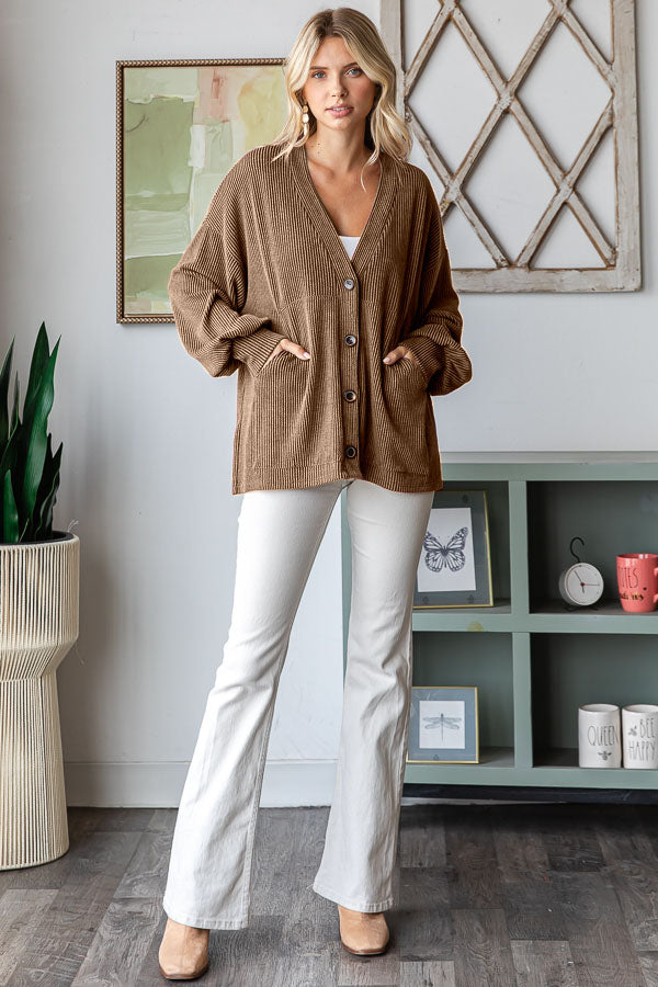 Delaney Relaxed Knit Cardigan