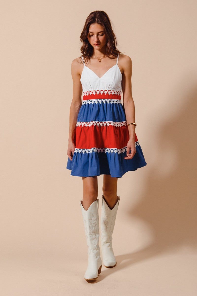 Firecracker Nights Mini Dress