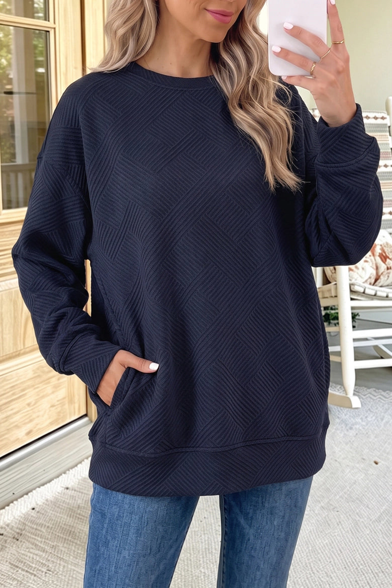 Tessa Textured Pullover