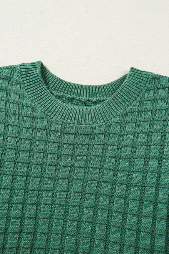 Lainey Textured Knit Top