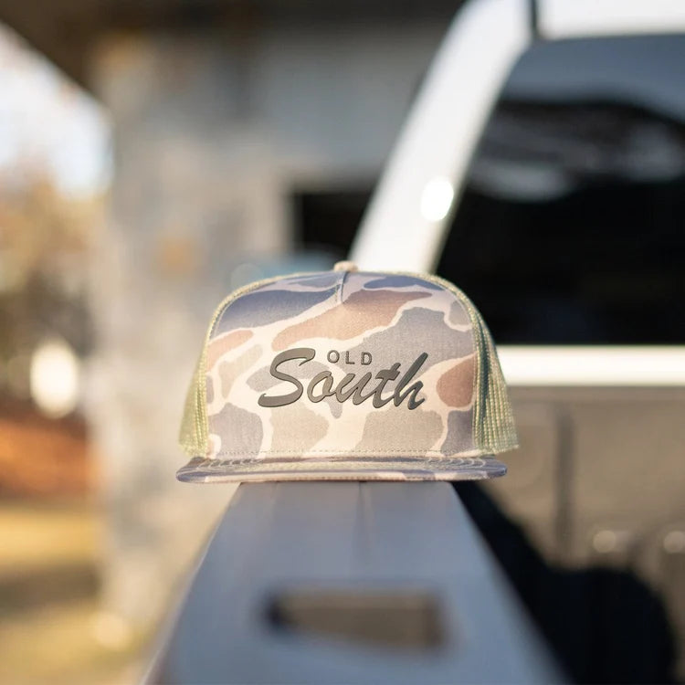 Old South Thicket Camo Trucker Hat